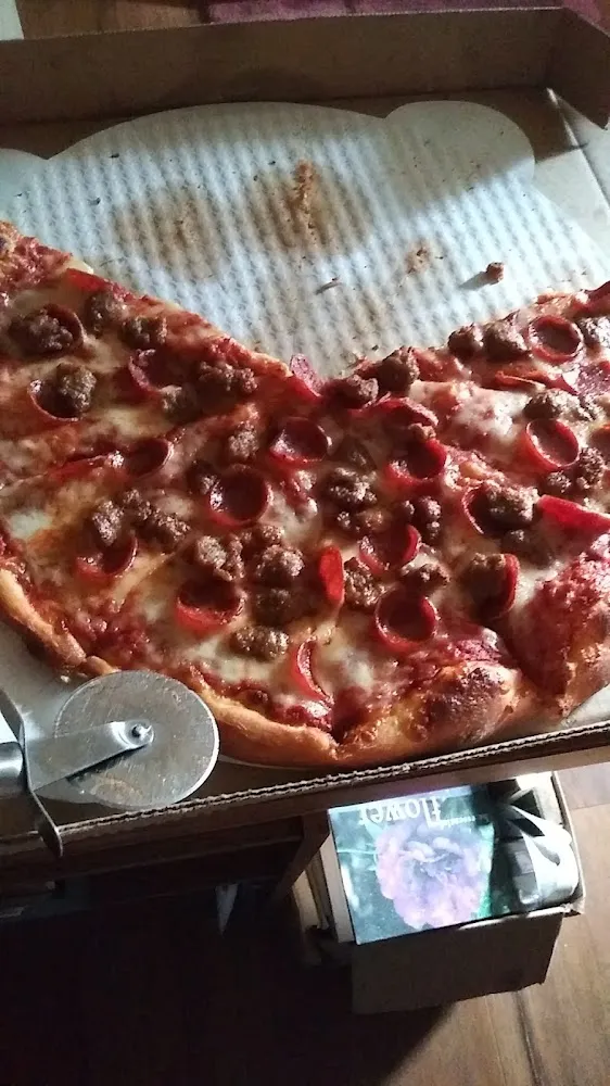 Pepperoni Sausage Pizza